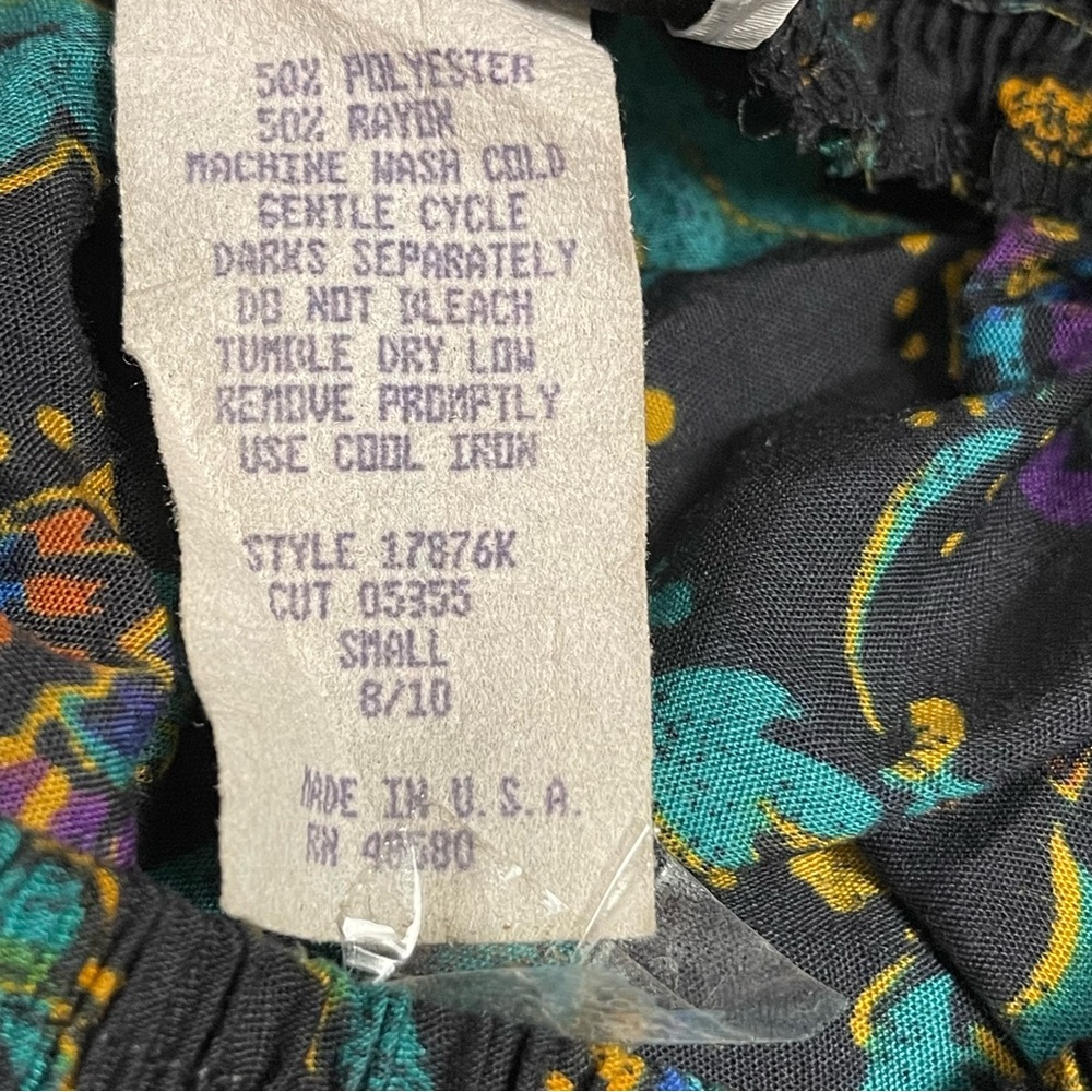Vintage Floral Maxi Skirt - Picture 6 of 7
